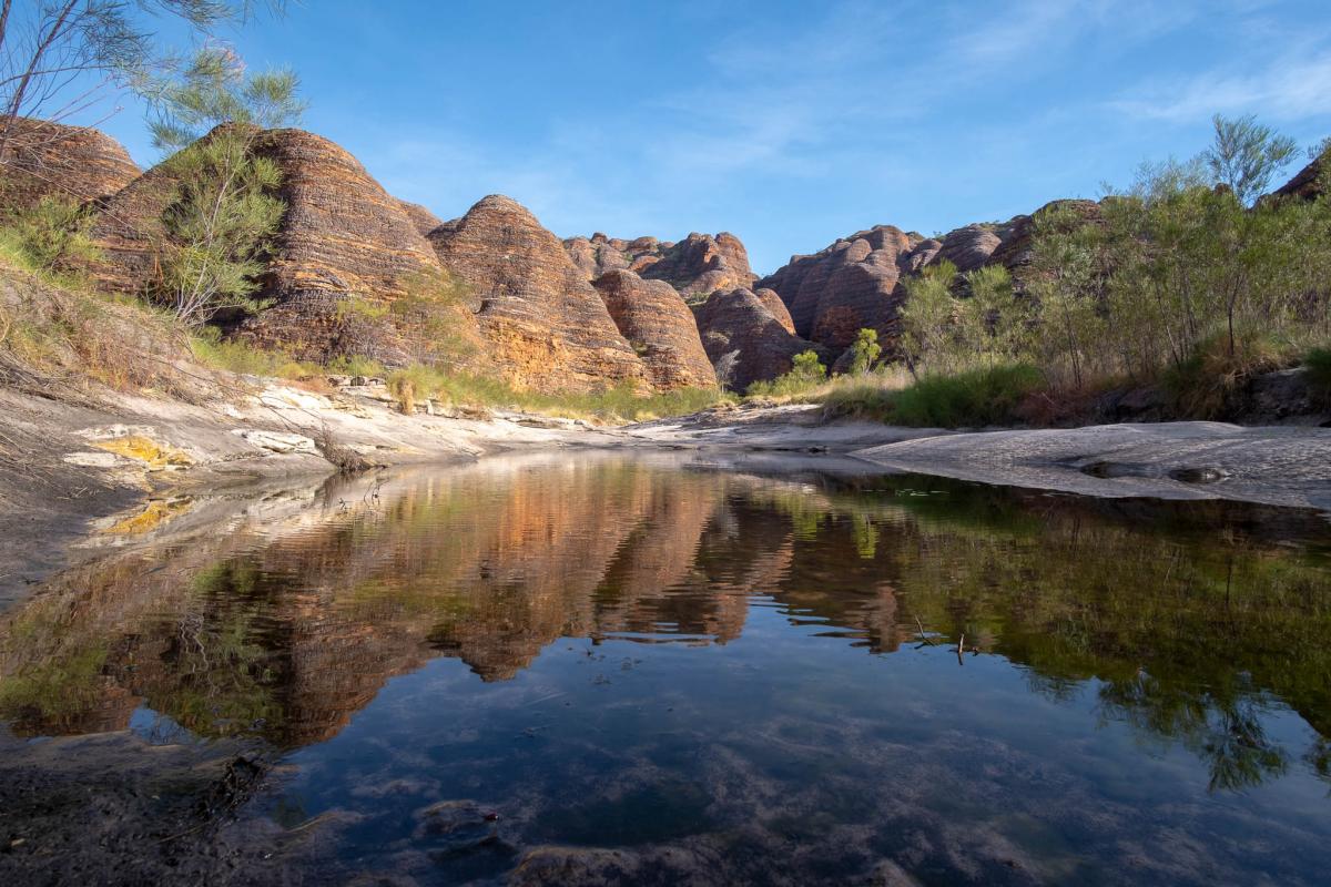 East Kimberley Bungle Bungles Purnululu National Park in between Kununurra and Halls Creek Western Australia