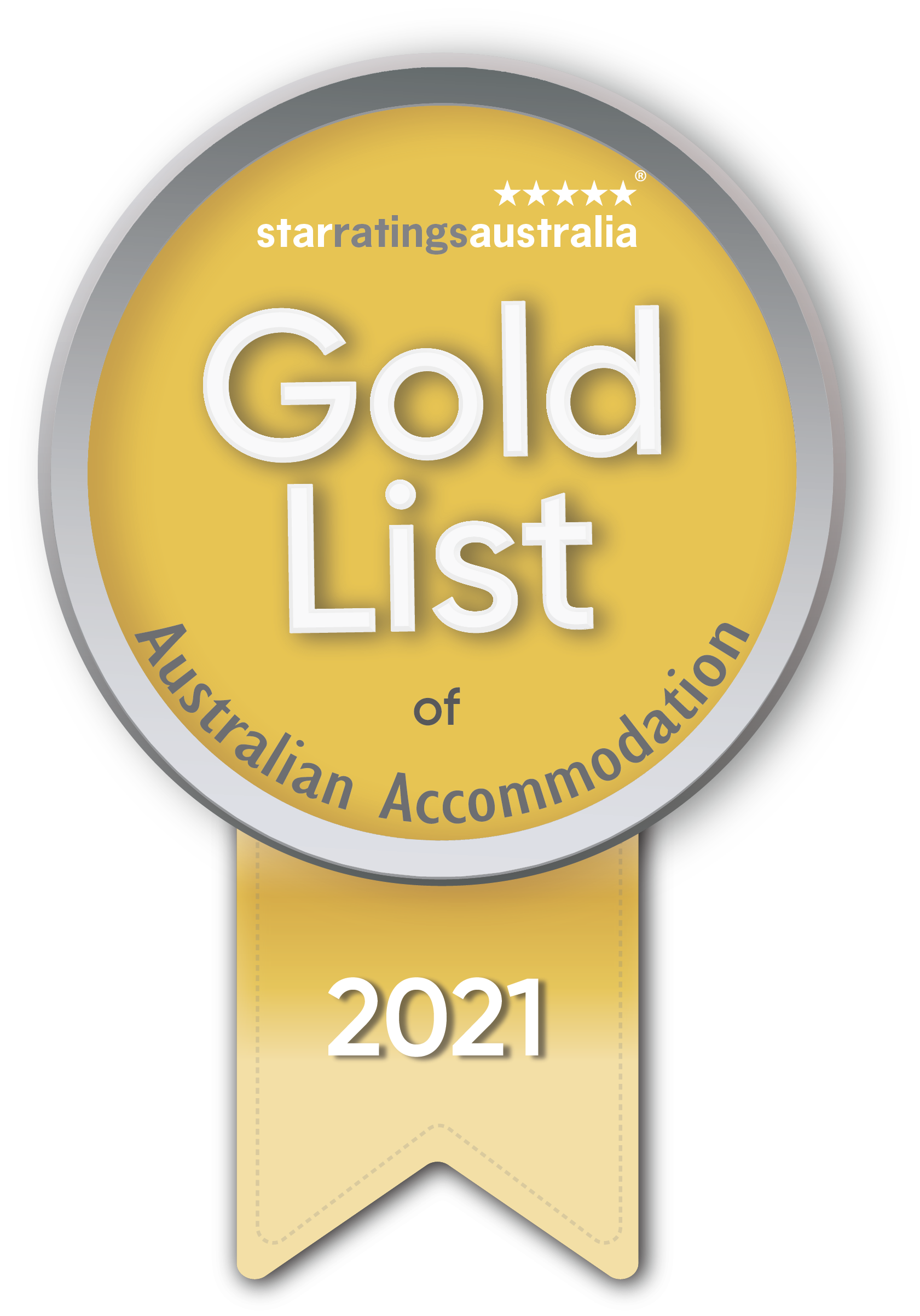 2021 Gold List Western Australia Accommodation