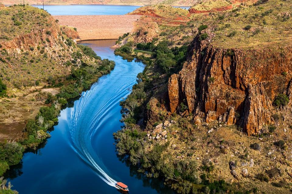 Triple J Cruise down Lake Kununurra 