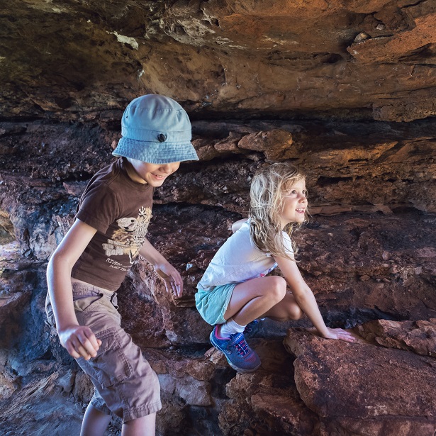 Cave Painting near Lake Argyle 