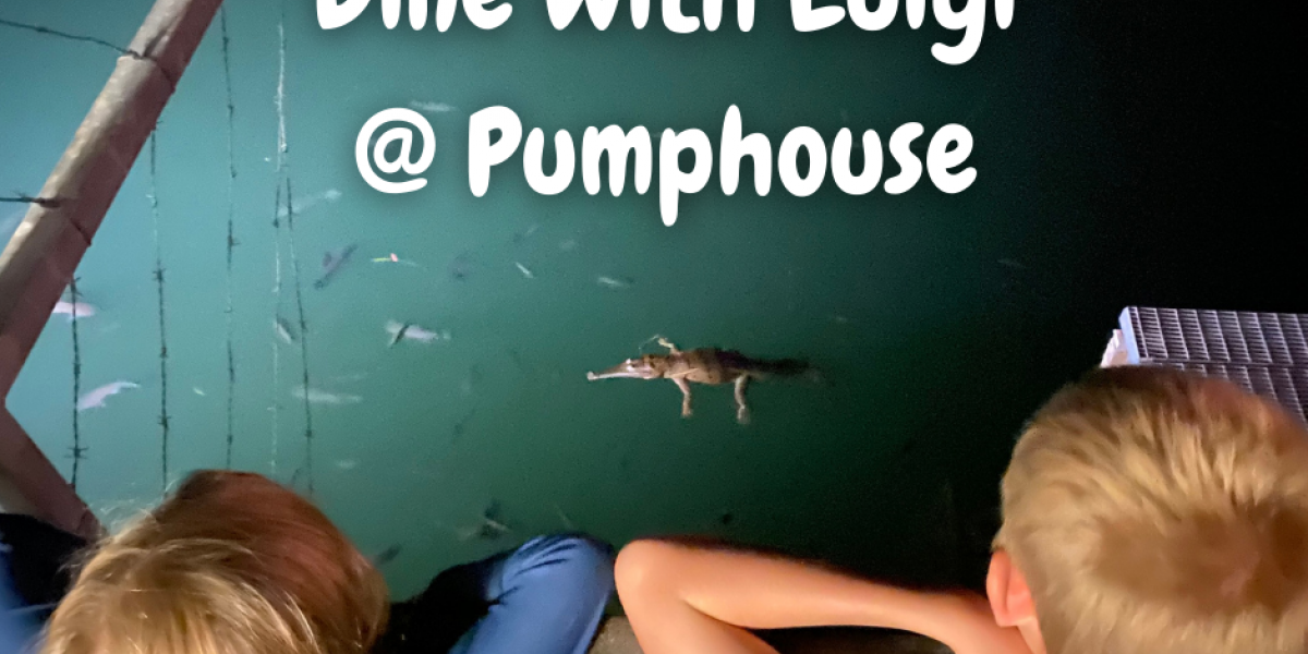 Dine with Luigi at the Pumphouse Restaurant Kununurra