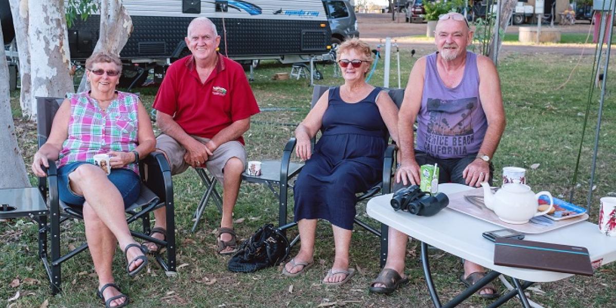 Caravan Park in Kununurra in the Kimberley 