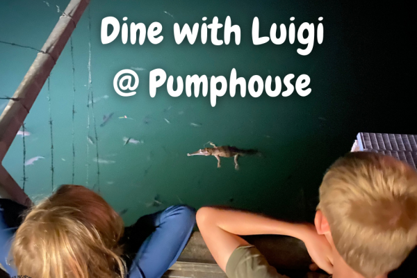 Dine with Luigi at the Pumphouse Restaurant Kununurra