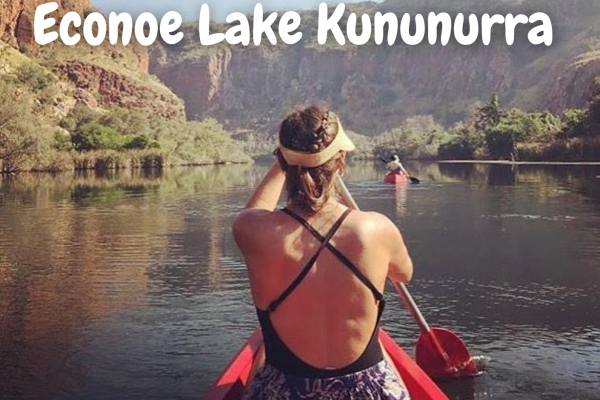 Canoe down Lake Kununurra