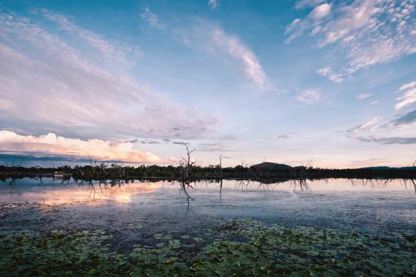 Sunsets at Kimberleyland Caravan Park 