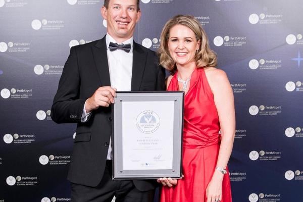 2017 Silver Award Caravan and Holiday Parks Tourism Awards Western Australia