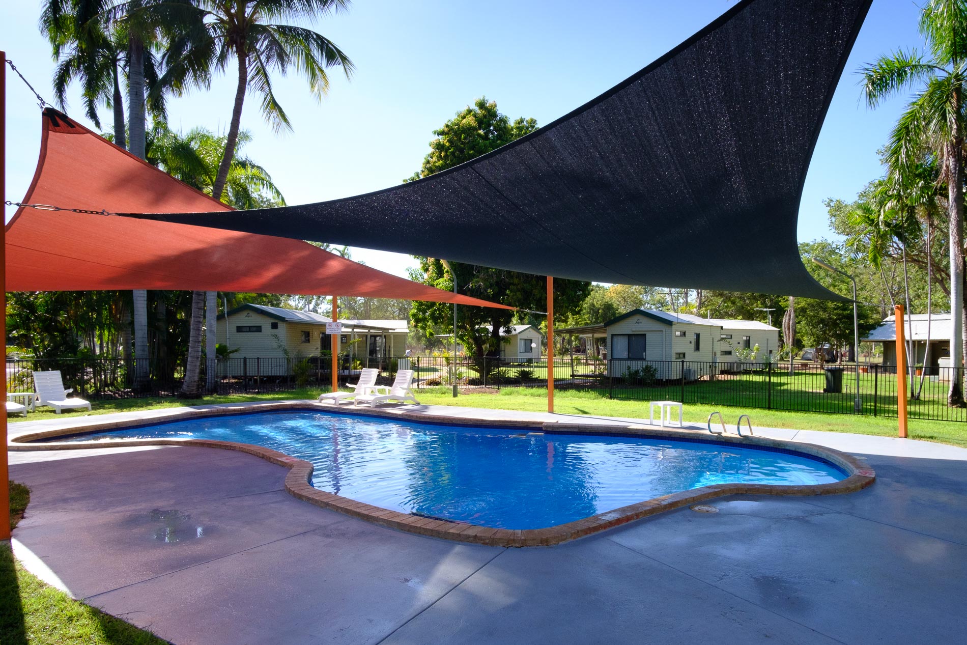 Poolside Swimming Pool at Kimberleyland Caravan Park 