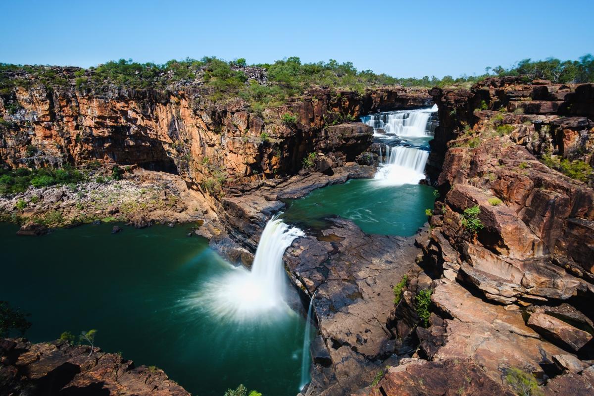 Mitchell Falls at Mitchell Plateau