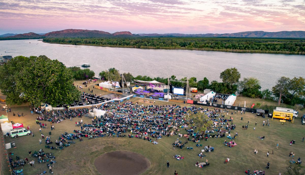 AviAir HeliSpirit Kimberley Moon Experience on Lake Kununurra 