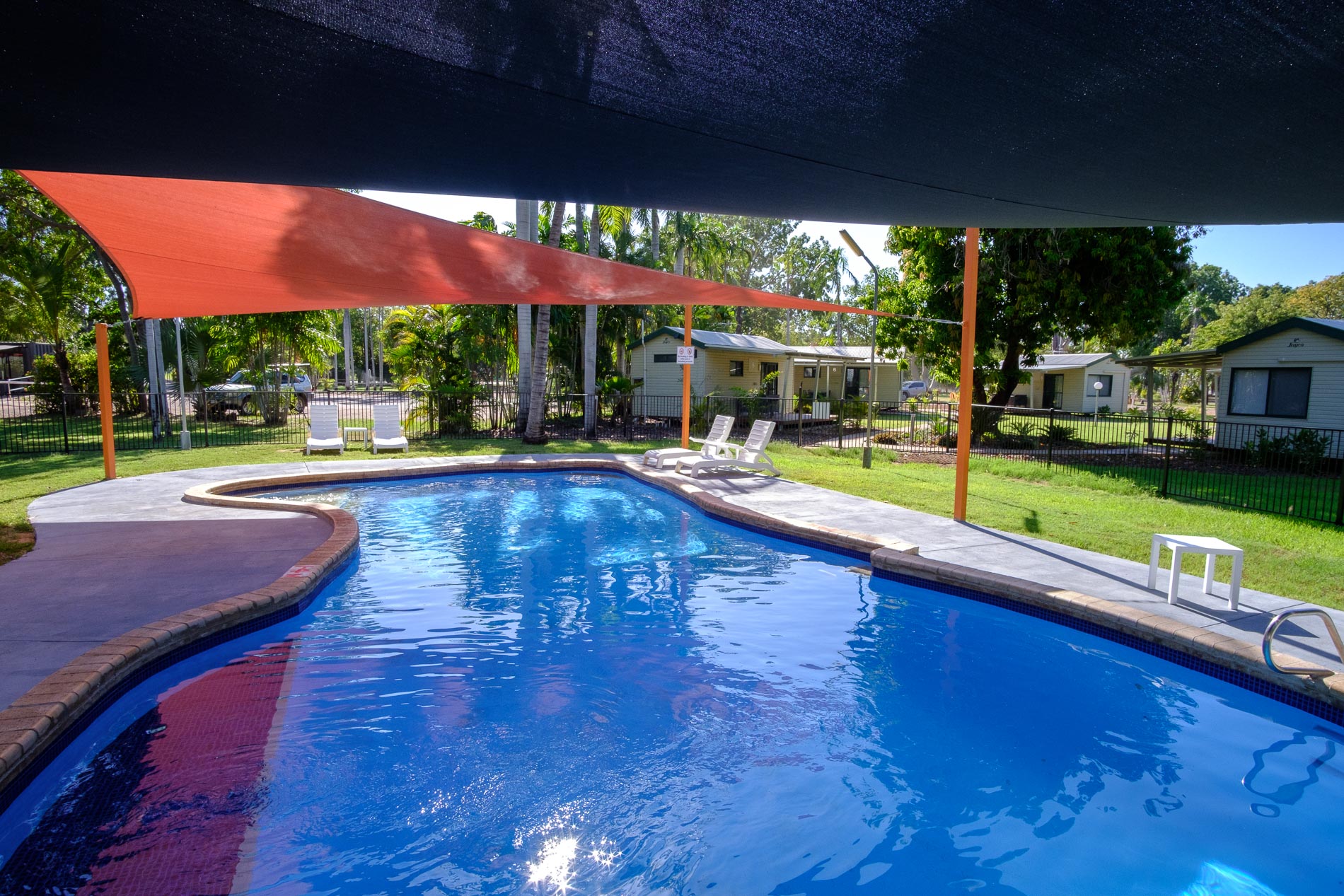 Sparkling Blue Pool at Kimberleyland 