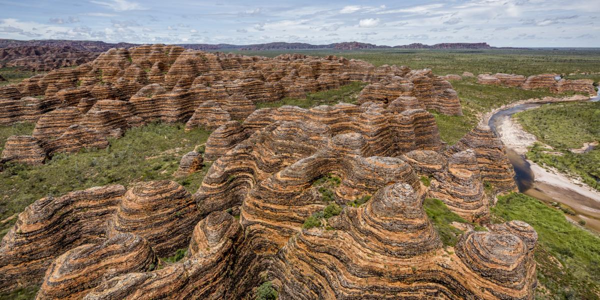 Bungle Bungles Purnululu National Park AviAir Landi Bradshaw Photo