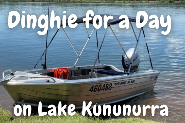 Hire a Dinghie for a Day on Lake Kununurra