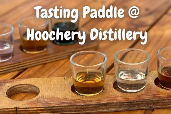 Tasting Paddle at Hoochery